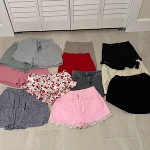 12 shorts and skirts assortment